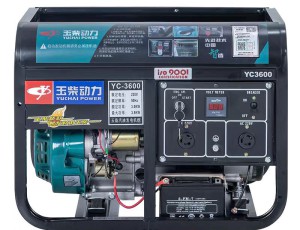 玉柴YC3600E型3kw汽油发电机电启动单相220V