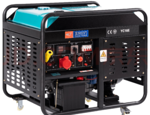 内蒙古玉柴YC12E开架式15kw单相220v电启动柴油发电机