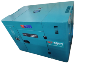 内蒙古玉柴YC12T-3D静音式10kw等功率双电压单相220V三相380V柴油发电机电启动