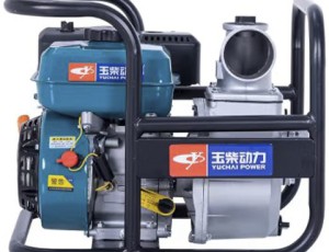 玉柴YC150ZB汽油款电启动6寸单叶轮抽水泵