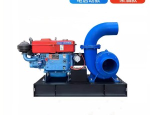 内蒙古玉柴单缸水冷柴油机款电启动8寸抽水泵