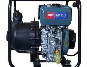 内蒙古玉柴YC50H柴油款电启动2寸海水化学抽水泵