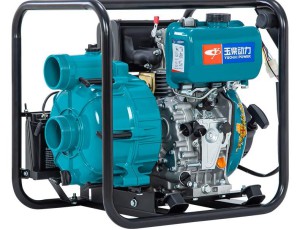 内蒙古玉柴YCW40柴油款电启动4寸污水泵