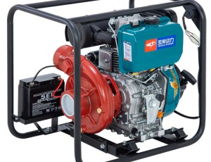 内蒙古玉柴YCZ20柴油款电启动2寸铸铁高压抽水泵