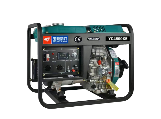  玉柴 YC4800X开架式3.5kw电启动柴油发电机组(图1)