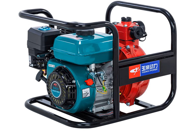 玉柴YCG50ZB汽油款手启动2寸双叶轮高压抽水泵(图1)